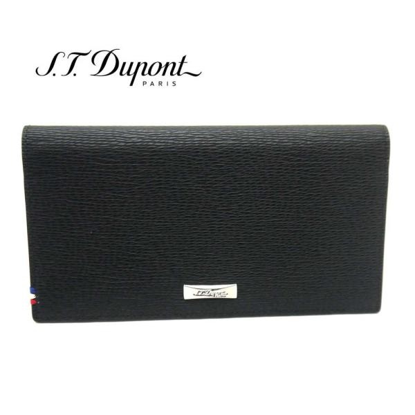 デュポン S.T.Dupont 長財布 メンズカード（小銭入れなし） ブラック