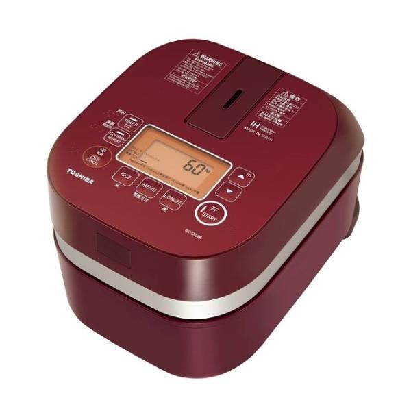 TOSHIBA 海外用炊飯器 【220V】IH 2.5合炊き RC-DZ4K-R TOSHIBA 海外用炊飯器 【220V】IH 2.5合炊き RC-DZ4K-R
