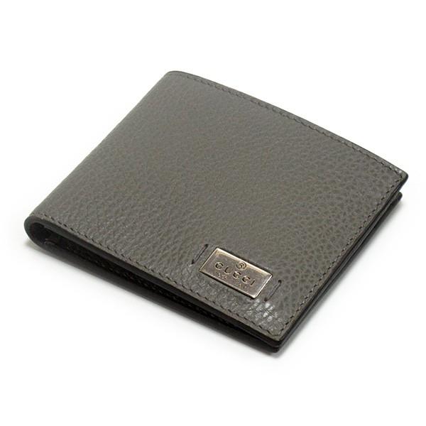 GUCCI グレー 二つ折り財布 グッチ GUCCI 財布 （グレー） -靴＆ファッション通販 ロコンド