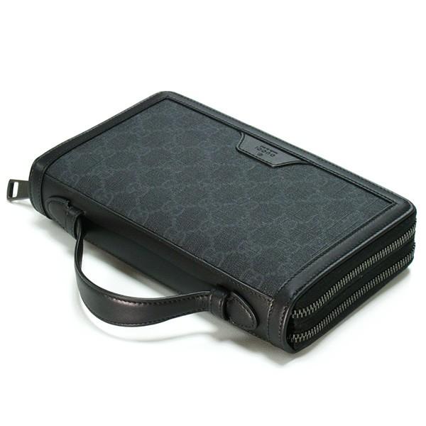 GUCCI グッチ トラベルドキュメントケース GGスプリーム キャンバス  