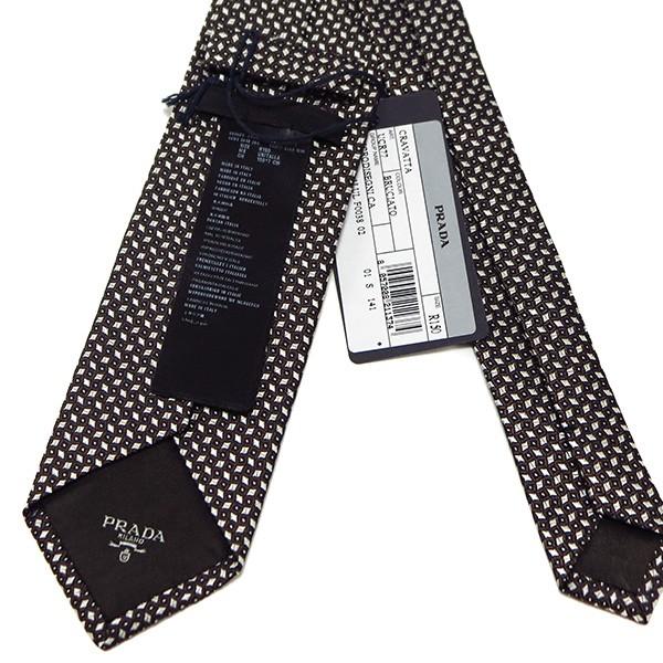 PRADA プラダ ネクタイ シルクジャガード セッテピエゲ✨極美品