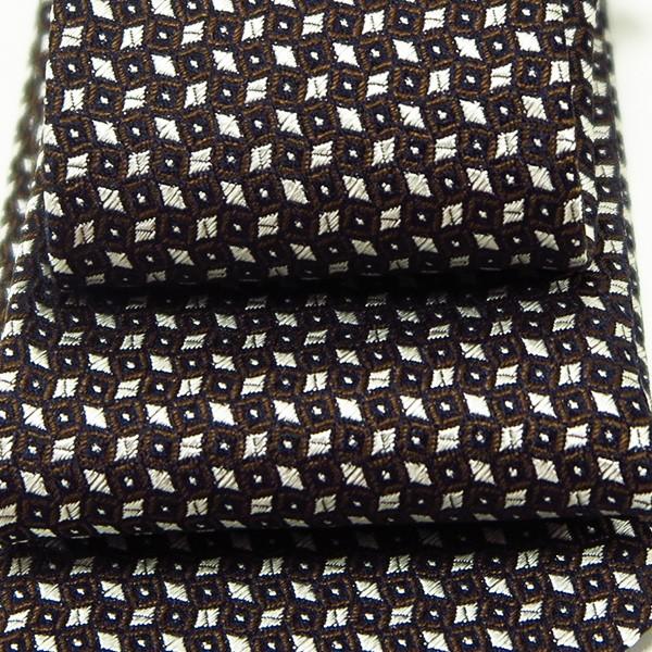 PRADA プラダ　ネクタイ　シルク100 プラダ ネクタイ シルク100% PRADA ブランド ブラウン系