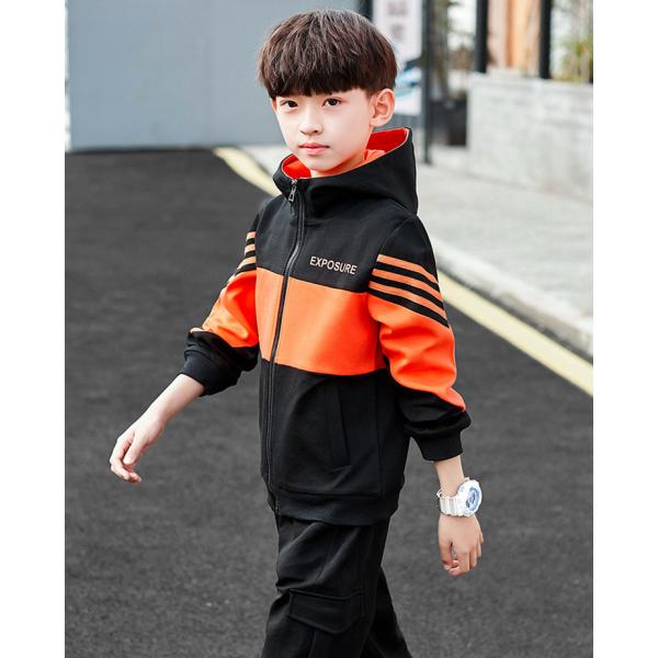 子供ジャージ 男の子 上下セット スウェット セットアップ