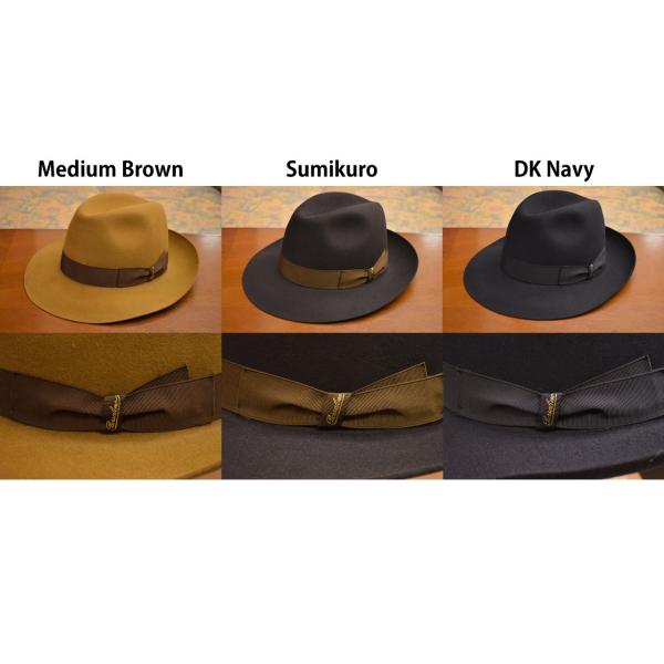 Borsalino ボルサリーノ QS ファー フェルト ハット Qualita