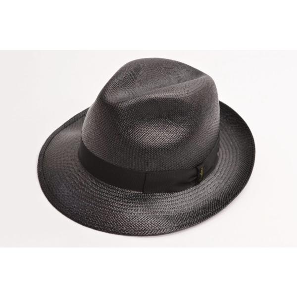 Borsalino ボルサリーノ パナマハット キート PANAMA QUITO ブラック/ブラックリボン カラーパナマ つば約6cm 57〜62cm  /【Buyee】 Buyee - Japanese Proxy Service | Buy from Japan!