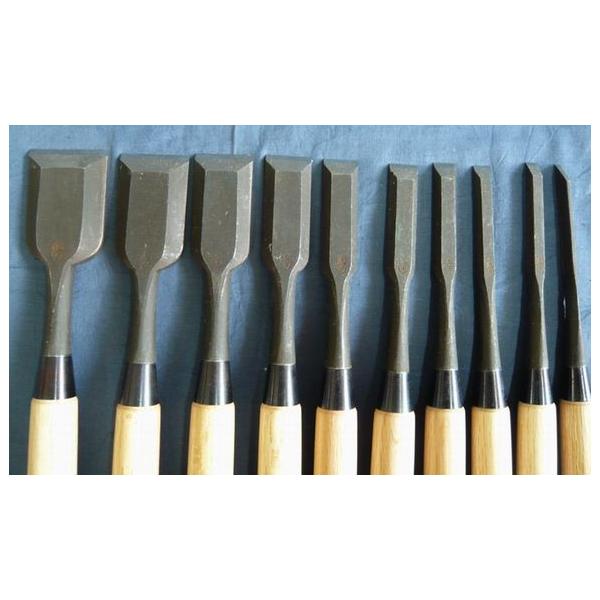 組鑿 正繁 追入 白樫柄 十本組 /【Buyee】