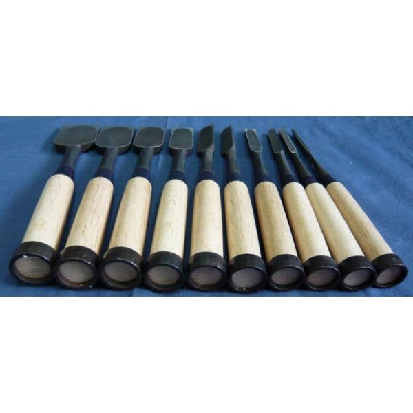 組鑿 正繁 追入 白樫柄 十本組 /【Buyee】