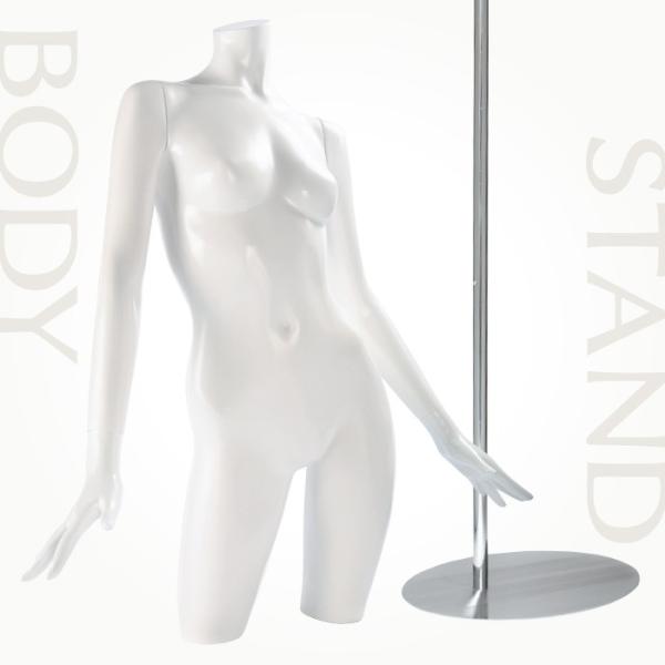 マネキン トルソー 送料無料 女性 レディース フロアボディ 日本