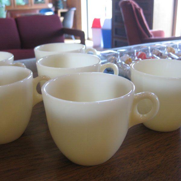 fireking ファイヤーキング　アイボリーＤマグ GLASS刻印大珍品入り fireking ファイヤーキング アイボリーDマグ GLASS刻印大珍品入り