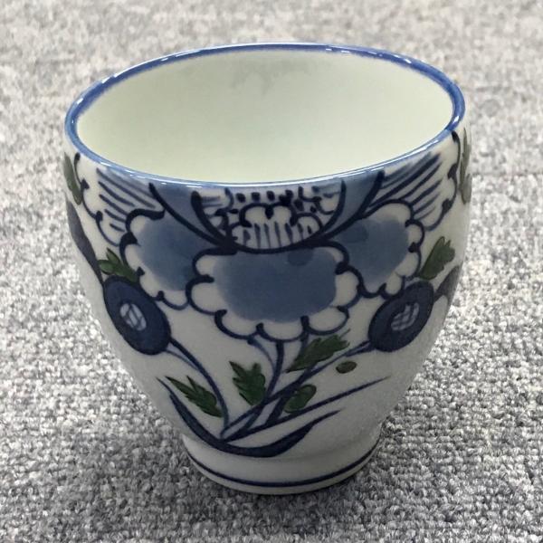 源右衛門窯 染錦菊牡丹絵 湯呑揃（5客） /【Buyee】 Buyee