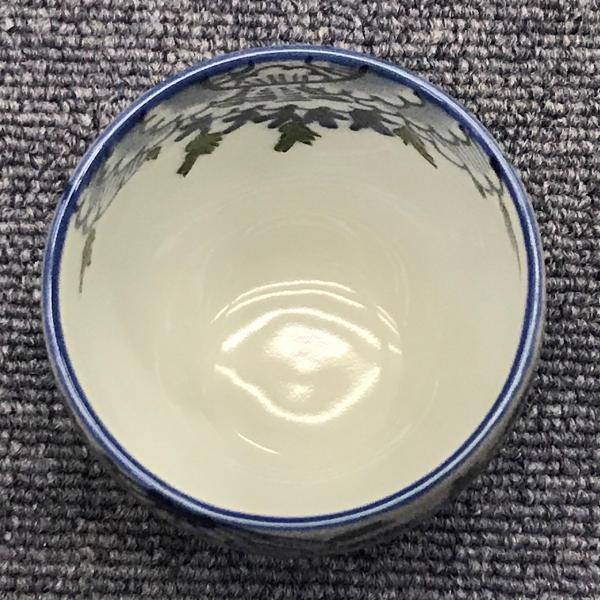C1-6/源右衛門窯/染付牡丹絵5客組/共箱/蓮華/懐石道具 C1-6/源右衛門窯/染付牡丹絵5客組/共箱/蓮華/懐石道具 - メルカリ