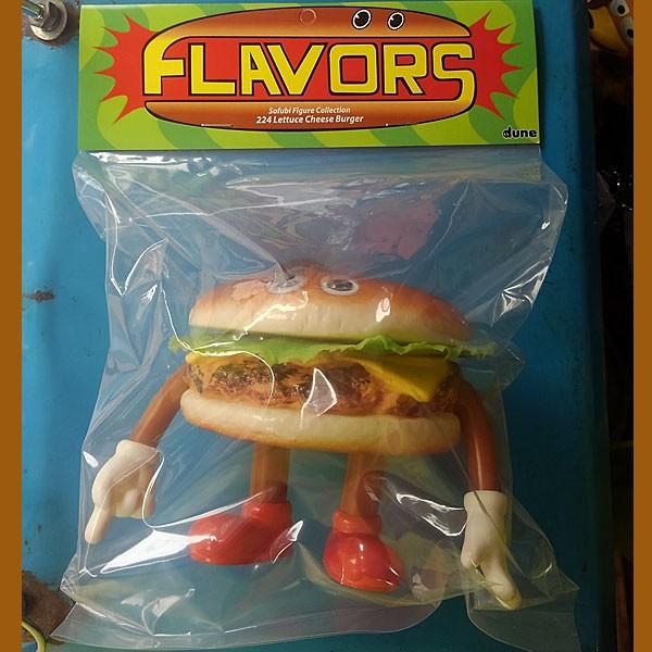FLAVORS Super Vinyl Collectible 224 Lettuce Cheese Burger 
