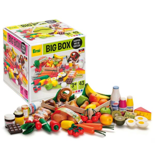 Erzi(エルツィ)木製ままごとセット『Big Box お店屋さんごっこ・完全版