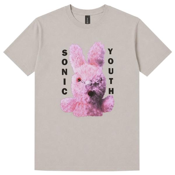 SONIC YOUTH ソニックユース Dirty Bunny Tシャツ LIGHT GREY /【Buyee