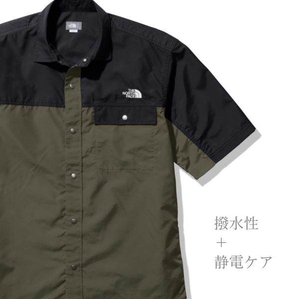 THE NORTH FACE S/S Nuptse Shirt NR22331 ショートスリーブヌプシ