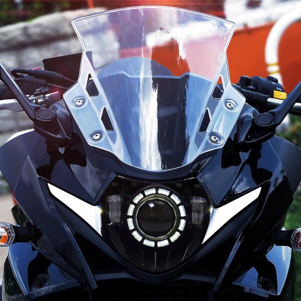 ファッション gsx250r カスタムヘッドライト【説明必読】 パーツ - www 