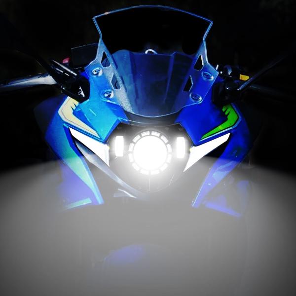 KTOVOL製 GSX250R LEDヘッドライト 青 SUZUKI GSX250R 17-22年 Full LED カスタムヘッドライトキット