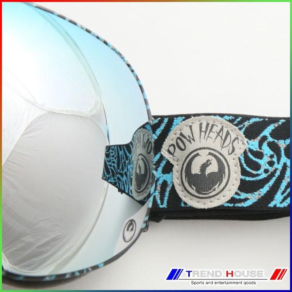 ドラゴン X2 Pow Heads Blue/Mirror Ion+Yellow Blue Ion 722
