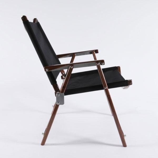 カーミットチェアウォールナット ブラック/Kermit Chair WALNUT［Black