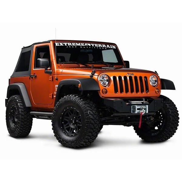 JEEP JK ラングラー フロント バンパー ショートタイプ バー付き
