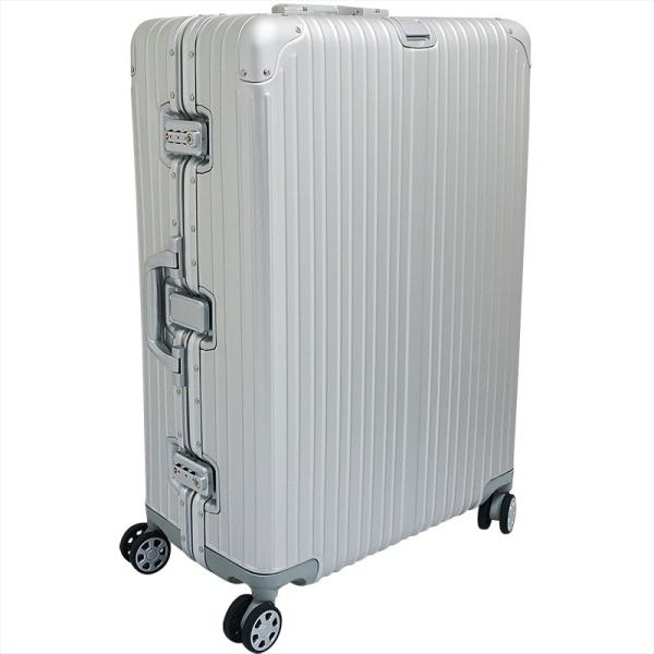 アルミニウム製スーツケース 色シルバー Lサイズ 89L 28インチ 日本製 