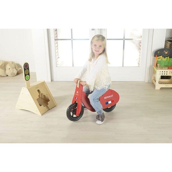 ルノー　ウッドバイクWoody Trainee Bike Ruby Red トレーニングバイク 木製 幼児用自転車 RENAULT/ルノー WOODY TRAINEE