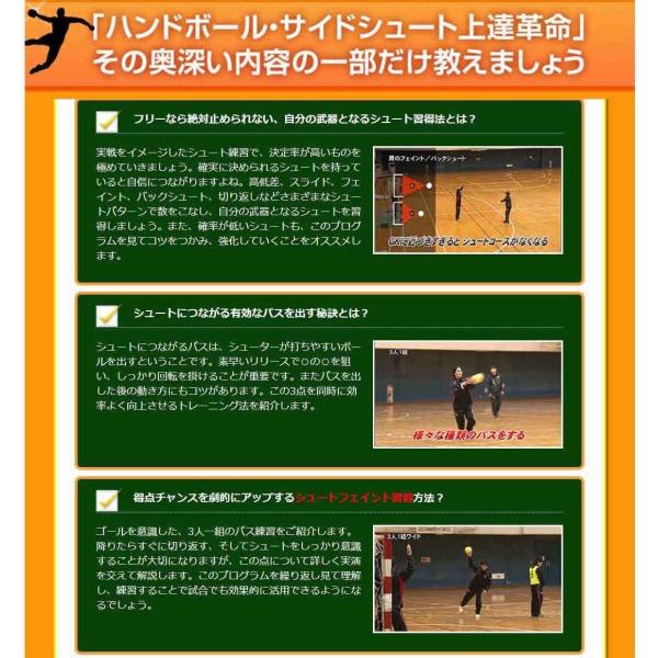 ハンドボール・サイドシュート上達革命DVD 元・日本代表サイド