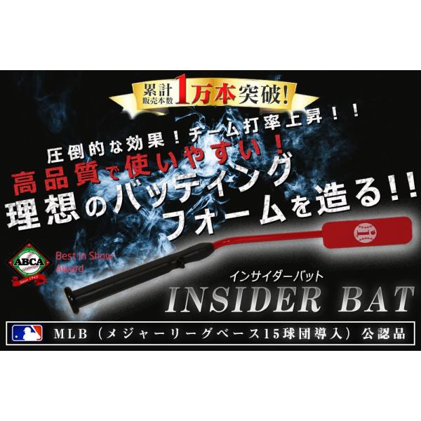 インサイダーバット トレーニングバット バッティング練習 野球 素振り Insider Bat