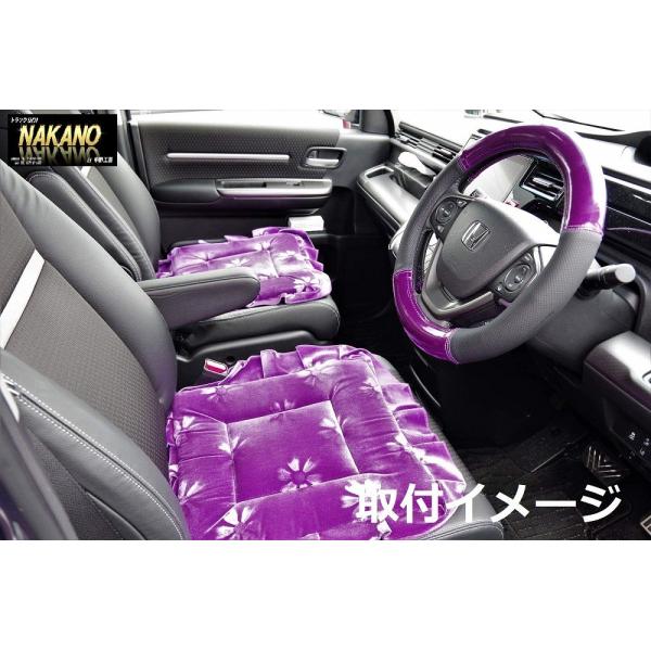 【国産新品】金華山新格子パープル　座布団(シートクッション) 楽天市場】金華山クッション 新格子 紫|トラック商品 トラック