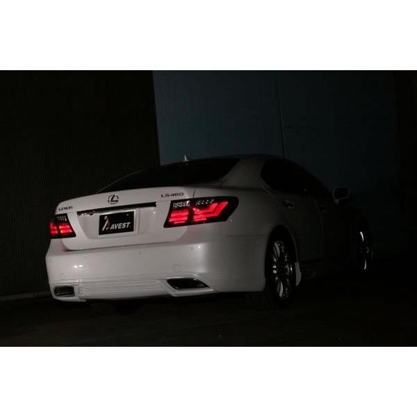 レクサス LS460 LS600 前期 LED テールランプ 流れるウインカー