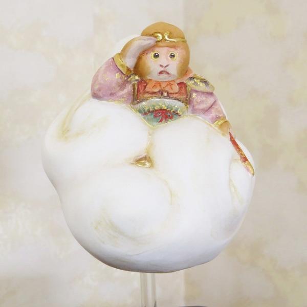 伝統工芸士梶原正二博多人形 新作 孫悟空「金斗雲」縁起物 日本製 干支