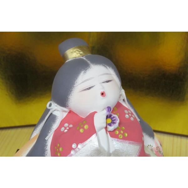 梶原正二博多人形童物少女「花占い」インテリア 置物 日本製（福岡県