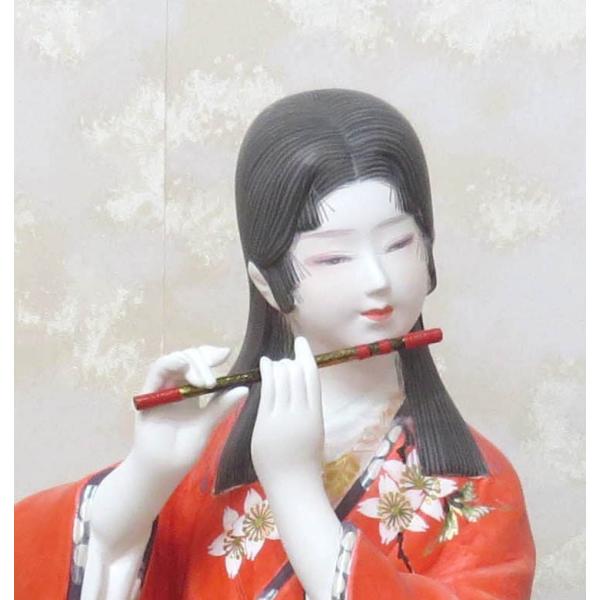 梶原正二博多人形「澄月」美人物 送料無料 プレゼント インテリア 日本