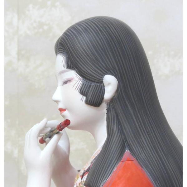 博多人形  梶原正二 梶原正二博多人形「澄月」美人物 送料無料 プレゼント インテリア 日本