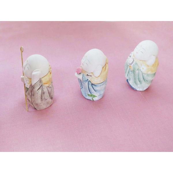 梶原正二お地蔵様 三種類 博多人形 伝統工芸 縁起物 癒し 日本製（福岡