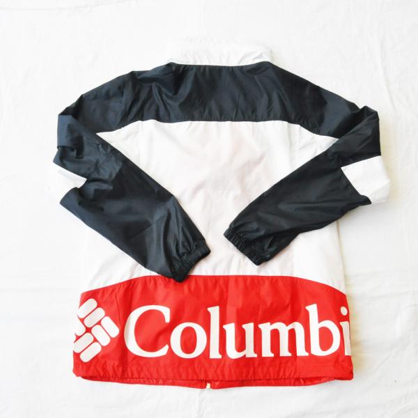 COLUMBIA/コロンビア FULL ZIP ワンポイント ナイロンジャケット 