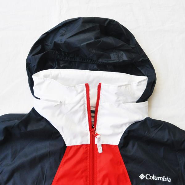 COLUMBIA/コロンビア FULL ZIP ワンポイント ナイロンジャケット 