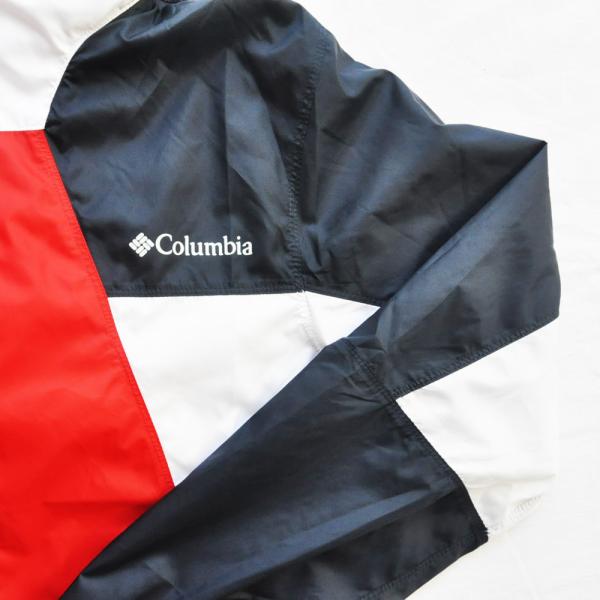 COLUMBIA/コロンビア FULL ZIP ワンポイント ナイロンジャケット 