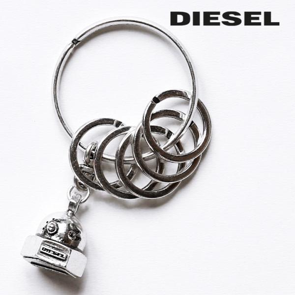 ディーゼル DIESEL キーリング キーホルダー レディース ロボヘッド