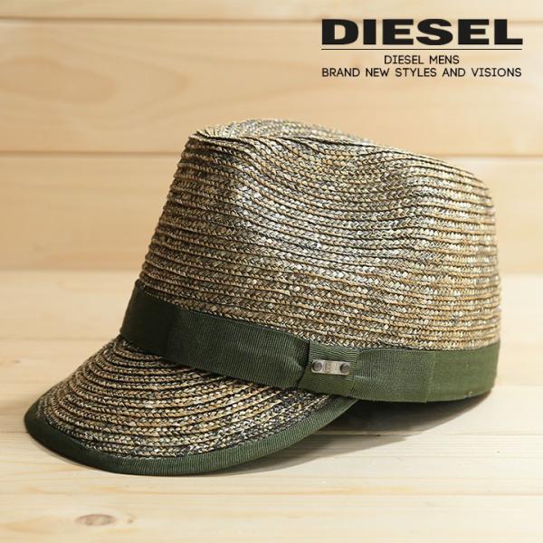 DIESEL 麦わら帽子 キャップ ストローキャップ tic-guinee.net