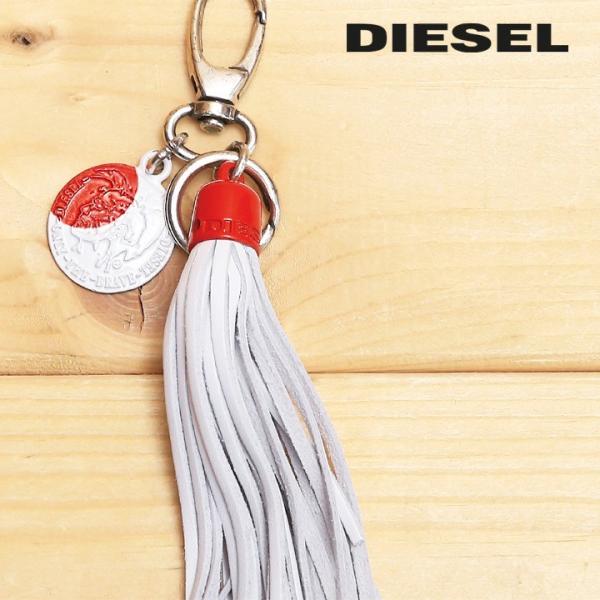 ディーゼル DIESEL バッグチャーム メンズ レディース 男女兼用 本革