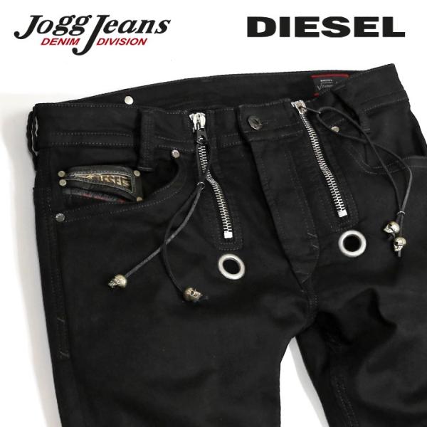 ディーゼル DIESEL ジョグジーンズ デニム パンツ メンズ ジップ