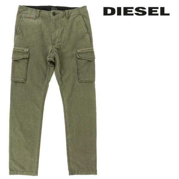 ディーゼル DIESEL カーゴパンツ メンズ コットン ミリタリー