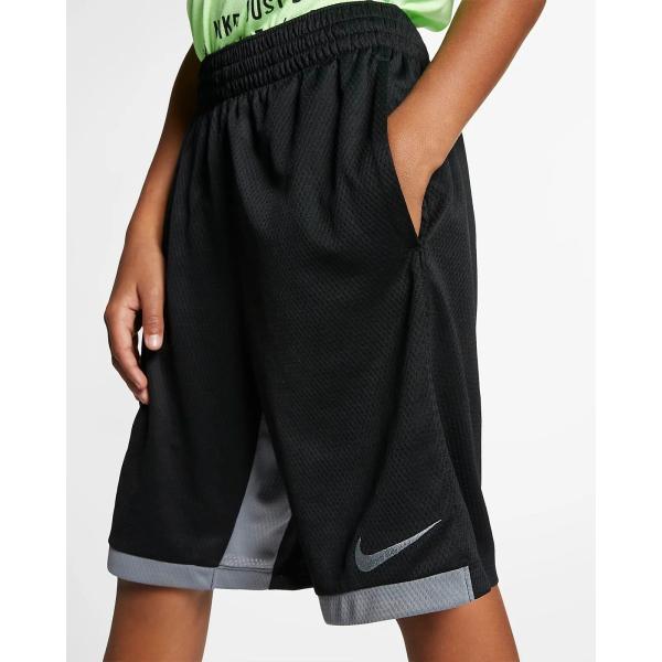 NIKE ナイキ キッズ バスケットパンツ ハーフパンツ 短パン 黒