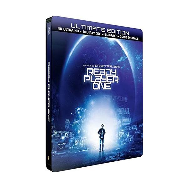 限定スチールブック仕様】レディ・プレイヤー1 【4K UHD + 3D Blu-ray 