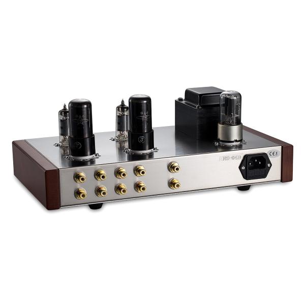 Douk Audio 6J4 + 6P6P 真空管プリアンプ ステレオ HiFi 4ウェイ