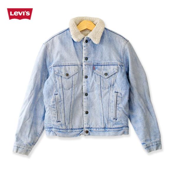 リーバイス Levis デニム ボア ジャケット Gジャン ライトブルー