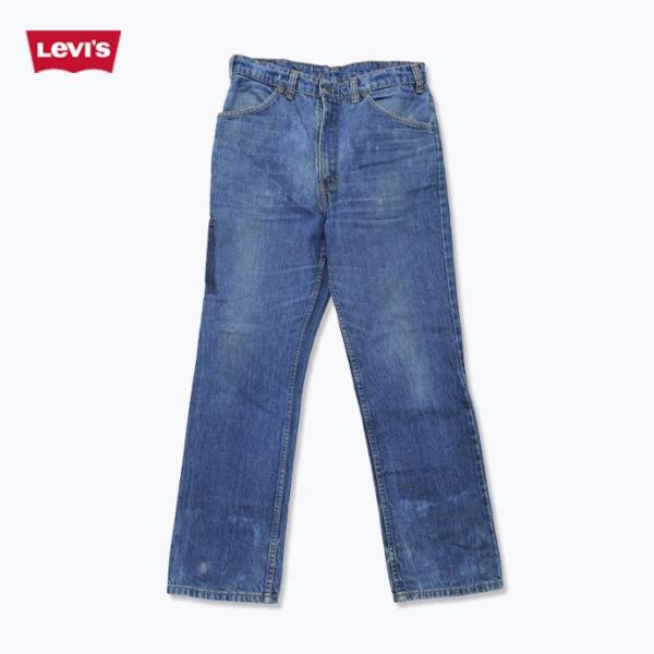 リーバイス Levis 619 ストレートデニムパンツ ジーンズ ブルー メンズ