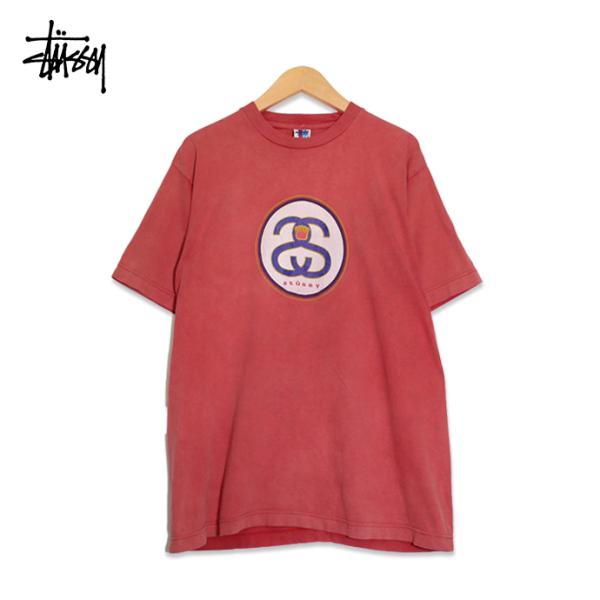 90年代頃 ステューシー Stussy ロゴ プリント 半袖Tシャツ メンズ M