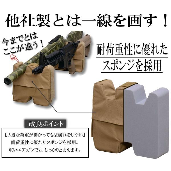 格安販売店舗 cqb-rとガンケースのセット 100cm 2丁収納可 サバゲー